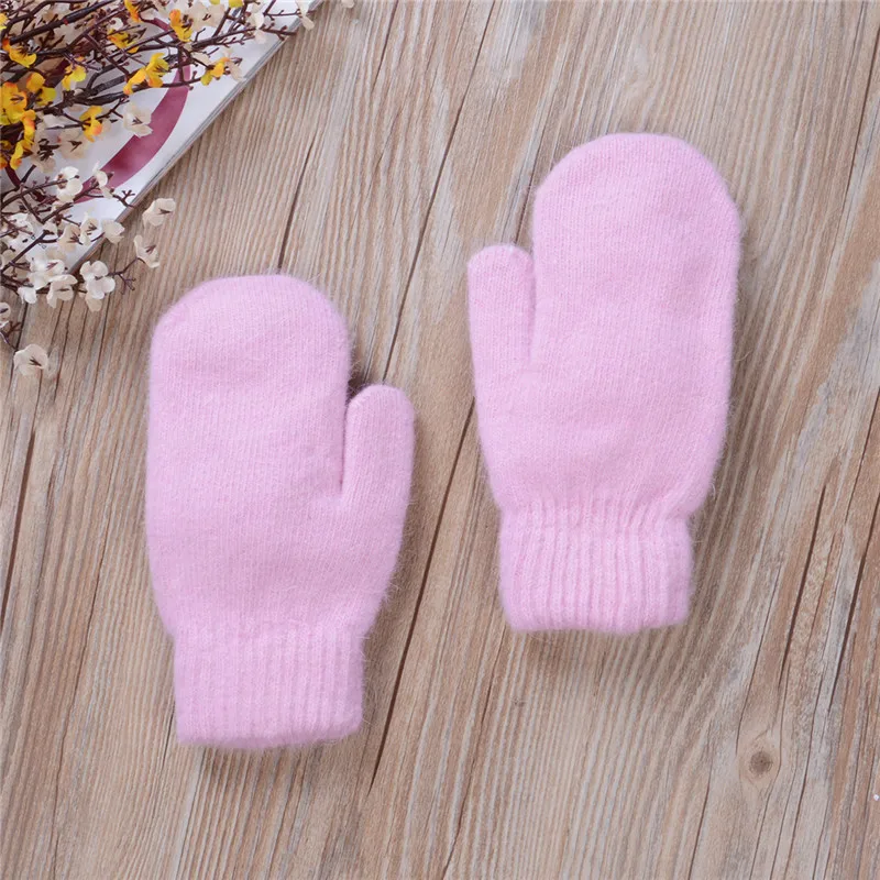 Stylish Women Full Finger Mittens Gloves Snowmen Christmas Pink Plush New Holiday Ice Skate Christmas Elk Snowman Deer Xmas Gift