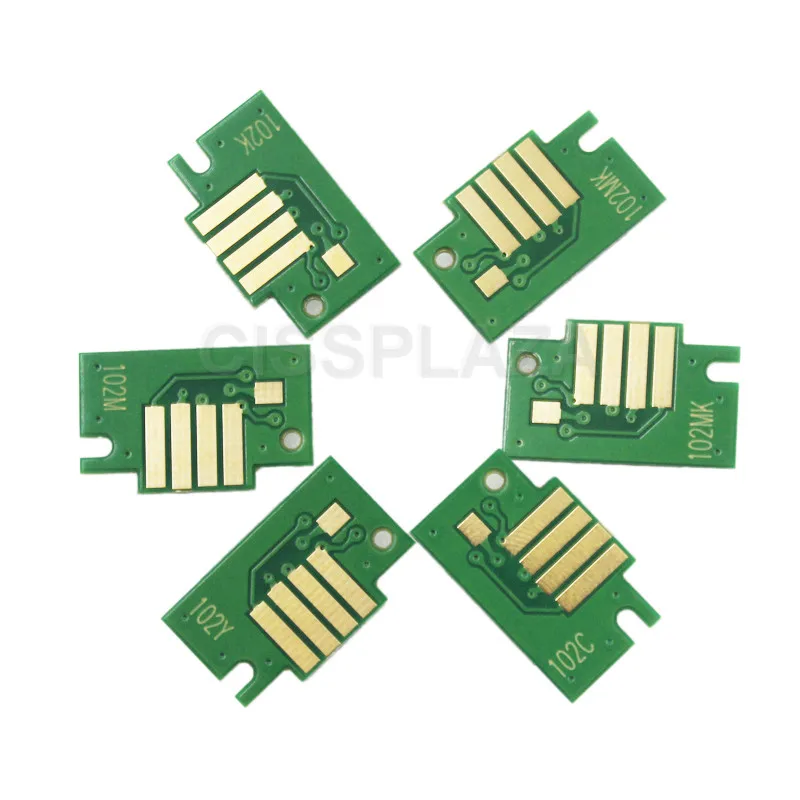 CISSPLAZA PFI-102 PFI102 102 постоянный чип картриджа для принтера Canon iPF500 iPF510 iPF600 iPF605 iPF610 iPF700