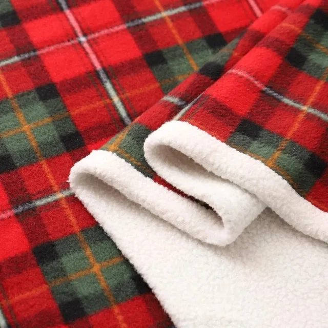 Plaid for Beds Coral Fleece Blankets Plaids Bedsure Flannel Fuzzy Bedspreads Soft Warm Plush Blankets for Bed Christmas Gift 4