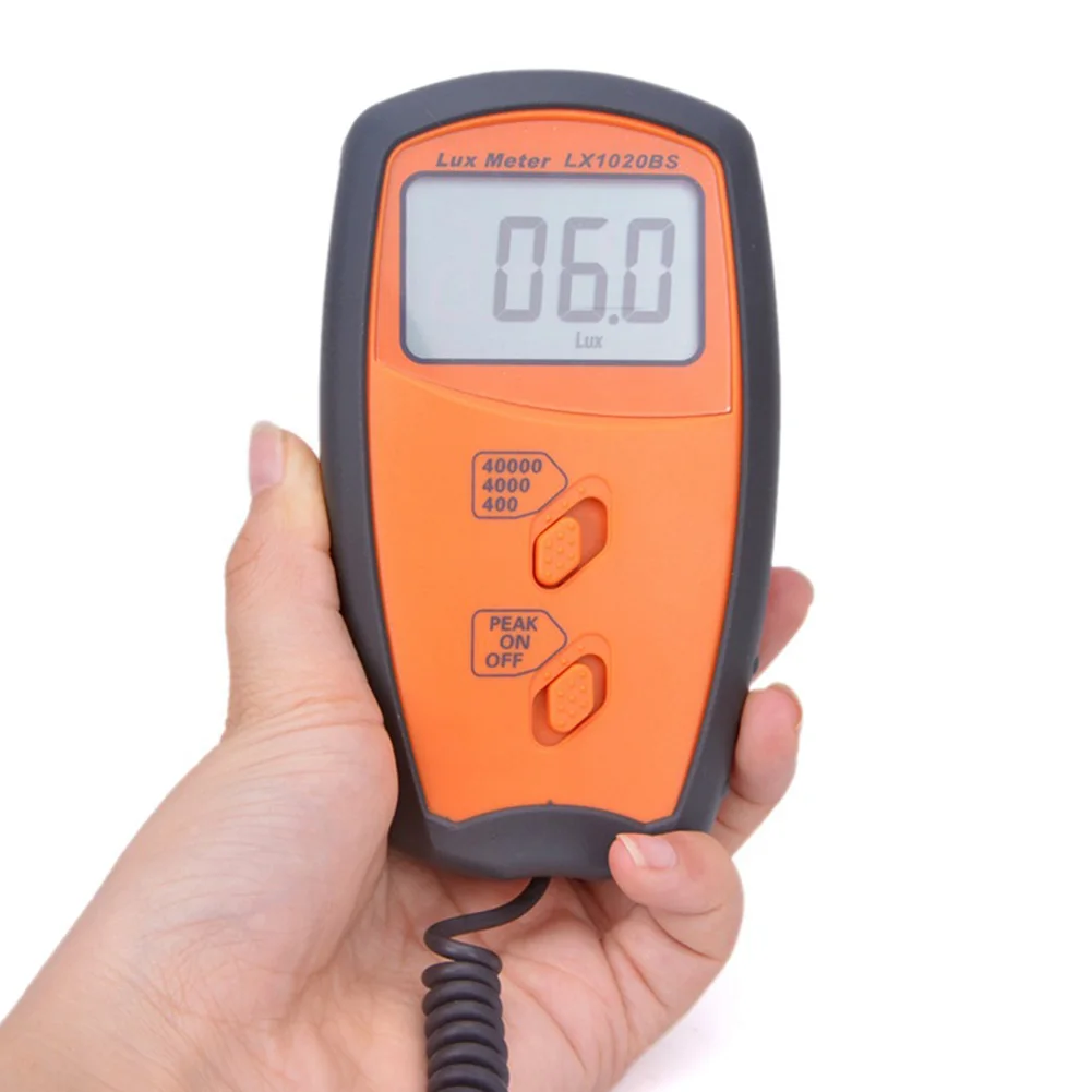 

LX1020BS Lux Meter Auto Range Light LCD Display Instrument High Accuracy Measuring Tool Environmental Testing Portable Digital