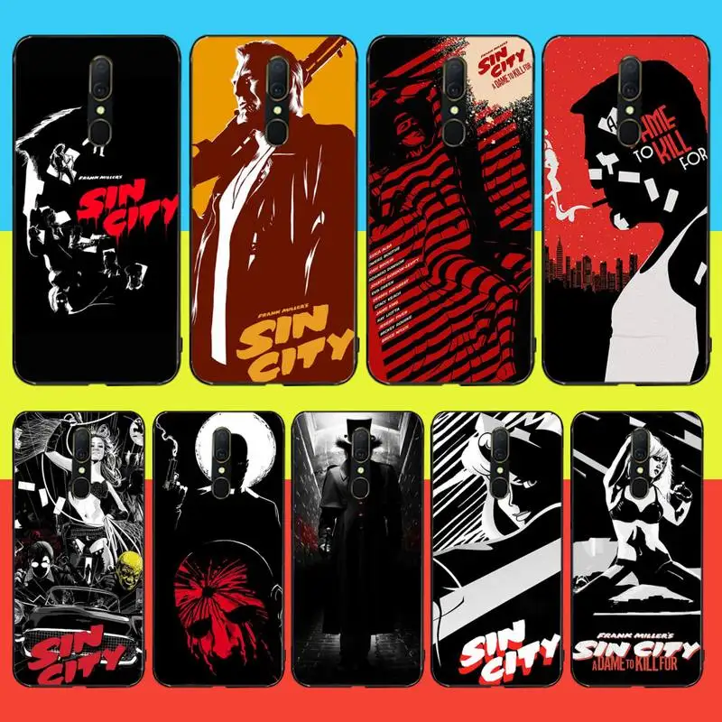 NBDRUICAI американский фильм грех город Coque Shell чехол для телефона Oppo A5 A9 2020 Reno Z Realme5Pro