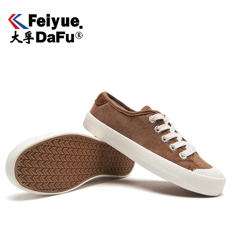 Feiyue/обувь на плоской подошве с низким верхом; коллекция 850 года; модная повседневная обувь из вельвета; вулканизированные кроссовки; сезон осень; Новинка; Мужская обувь; женская обувь на плоской подошве; эластичная стелька