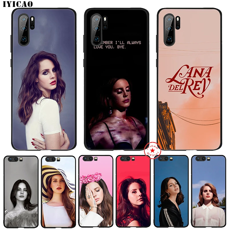 

IYICAO Lana Del Rey Singer Soft Case for Huawei P30 P20 P10 P9 P8 Lite Pro P Samrt Z Plus 2019 2018 2017 2016 2015