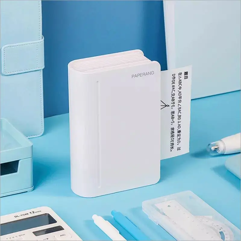 Paperang Max 112 мм Мини Карманный фотопринтер портативный термальный Bluetooth принтер для мобильного телефона Android iOS