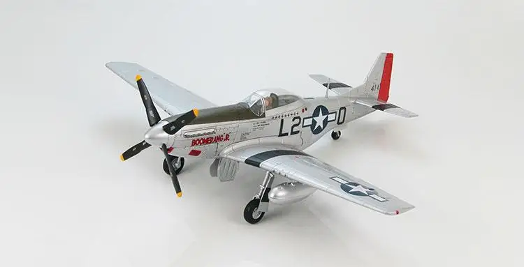 Хобби мастер P-51D Мустанг Бумеранг JR летает Col Arthur Art Jeffrey 434th FS 479th FG Dec 1944 1/48 литая модель самолета