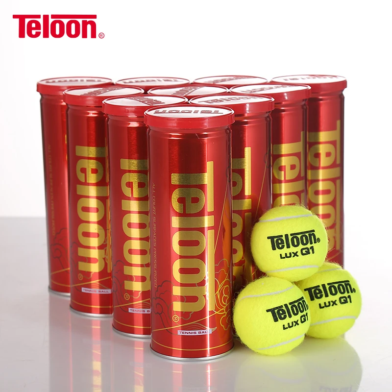 24 Tubes/lot Teloon Professional Competition Tennis Ball For Tenis