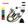 100 LBS Resistance Bands Set 150 LBS Sports Elastic Bands Rubber Bands for Fitness Expander Workout Gym Home Exercise 5
