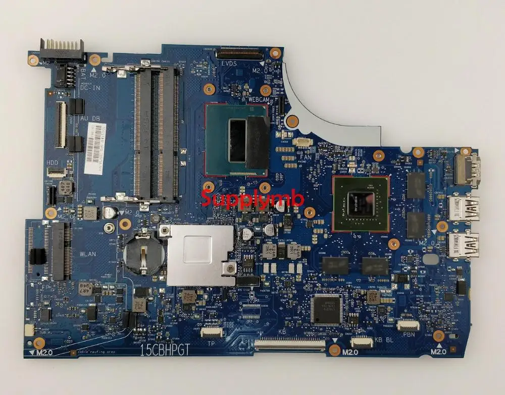 

765736-501 765736-001 w 850M/4GB GPU w i7-4702HQ CPU Onboard for HP 15-Q Series 15T-Q100 NoteBook PC Laptop Motherboard Tested
