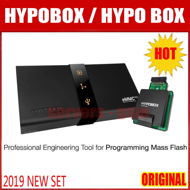 Новая Оригинальная HYPOBOX/HYPO BOX Поддержка eMMC/eMCP, UFS и NAND включает поддержку PCle Pin-out программирования