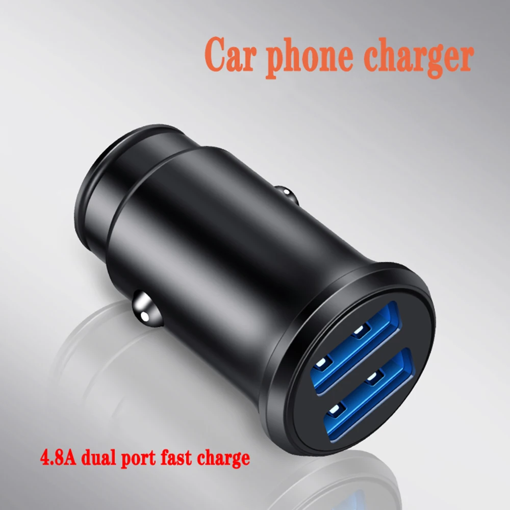 4.8A 5V Car Chargers 2 Ports Fast Charging Dual USB Car-charger Adapter For Mercedes Benz W205 W204 W203 W212 W210 A C E B Class |