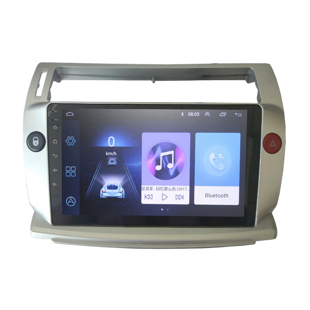 Android 9,0 2 din автомагнитола Автомобильная стерео для Citroen C4 C-Triomphe C-Quatre 2004-2009 Автомагнитола автомобильная аудио 2G+ 32G 4G интернет
