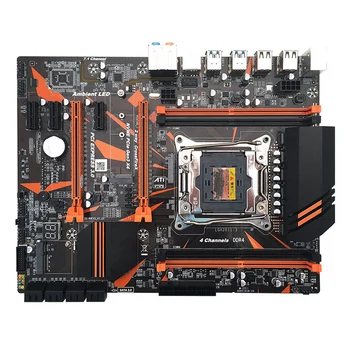 

X99 Computer Motherboard LGA 2011-3 Pin CPU Four-Channel DDR4 Memory Supports M.2 Luxury Large Board