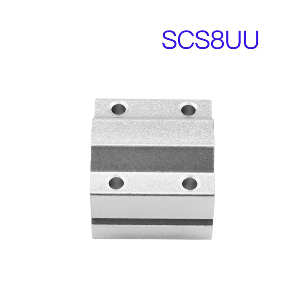 SCS6UU SCS8UU SCS10UU SCS12UU Линейный шарикоподшипник блок ЧПУ маршрутизатор для ЧПУ 3D принтер валы стержень части