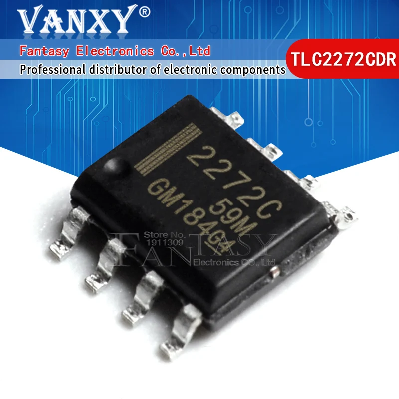 10 шт. TLC2272CDR SOP8 TLC2272 SOP 2272C SOP-8 SMD новая и оригинальная ИС | Электронные компоненты
