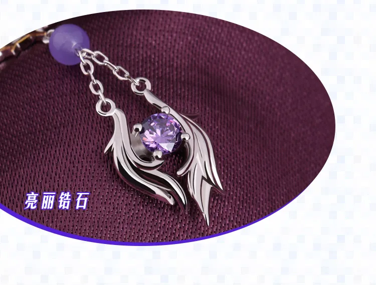 Аниме Cardcaptor Sakura Tsukishiro Yukito 925 Серебряное модное женское ювелирное изделие подарочные серьги клипсы для ушей реквизит для косплея подарки