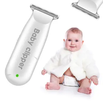 

2020 New Mini Electric Hair Trimmer Baby USB Rechargeable Hairs Clipper Quiet for Infant