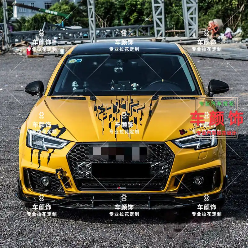 Car Stickers For Audi Rsq8 Q8 Car Body Exterior Decoration Modification  Personalized Custom Racing Decal Film - Car Stickers - AliExpress