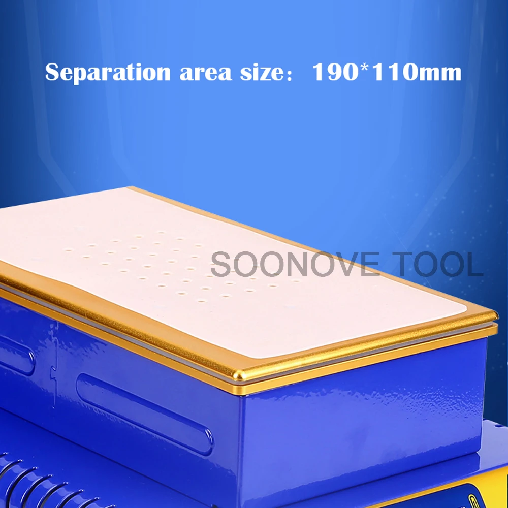 Механик MCN-1911 Встроенный вакуумный насос телефон lcd сенсорный экран Сепаратор машина 7 дюймов ремонт телефона разделение с автоматическим режимом сна