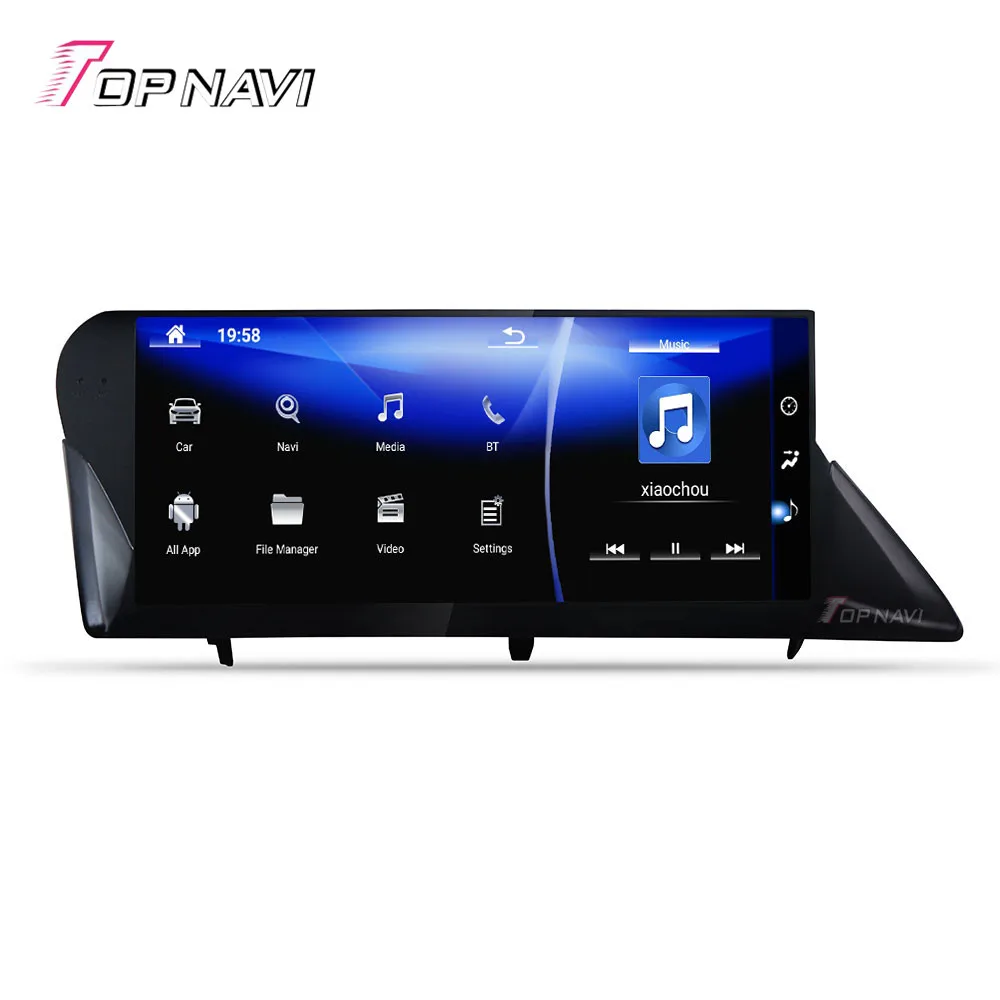 Авторадио 10,2" Android 7,1 для LEXUS RX RX300 RX450H RX270 RX450 2009- автомобильный стерео радио плеер gps навигация без CD DVD