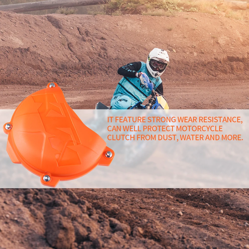 TiOODRE мотоцикл оранжевый клатч чехол Обложка гвардии протектор для KTM 250 300 EXC SX XC W