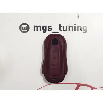

Case for key Porsche new sample Burgundy