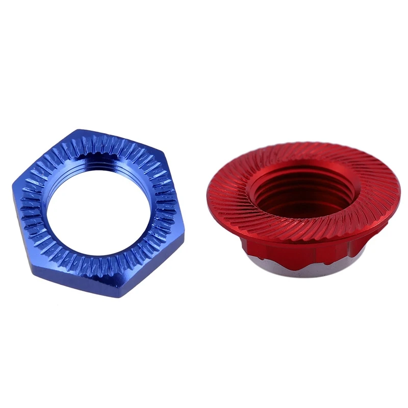 1 Set 17Mm Upgrade Wheel Hex Hub Nut Cover N10177 &amp Aluminum Antidust HEX Red | Игрушки и хобби