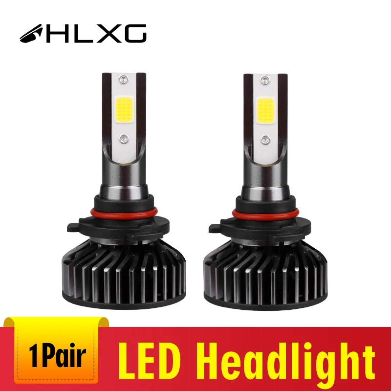 Hlxg 10000LM 5000 К 9005 светодиодный Диод светильник комплект мотоциклетные фары теплый