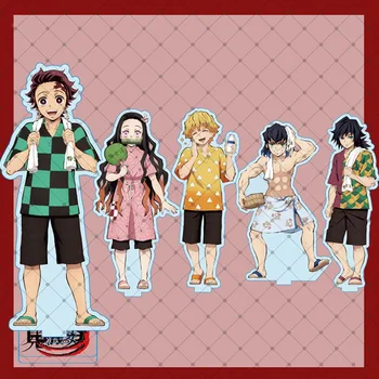 

Anime Demon Slayer Kimetsu No Yaiba Kamado Tanjirou Kamado Nezuko Figure Toy Pvc Figure Model Toys Cosplay Stand