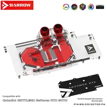 

Barrow GPU Block For Colorful Battle AX RTX 3070, VGA Water Cooling Cooler Radiator, 5V 3Pin ARGB SYNC, BS-COI3070Z-PA