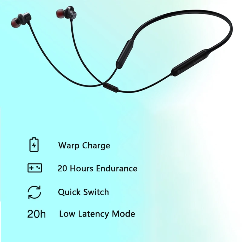 Беспроводные наушники Oneplus Bullets Z с Bluetooth оригинальная гарнитура динамическим