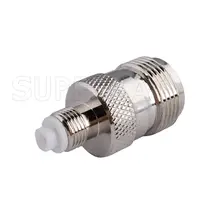 Superbat N-FME адаптер n-типа Женский Джек к FME Женский прямой радиочастотный коаксиальный разъем