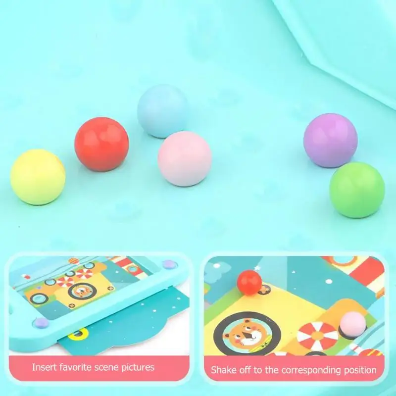 DIY 3D головоломка для детей балансировочная бусина ручная игрушка Мультфильм лабиринт от 3 до 6 лет детская игра фокус обучающие игрушки