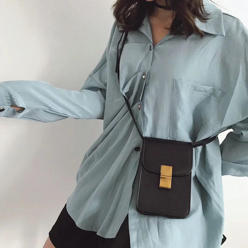 

Summer Small Bag Women's 2019 New Style Fashion Korean-style Versatile Shoulder Bag Simple Fashion Mobile Phone Bag INS