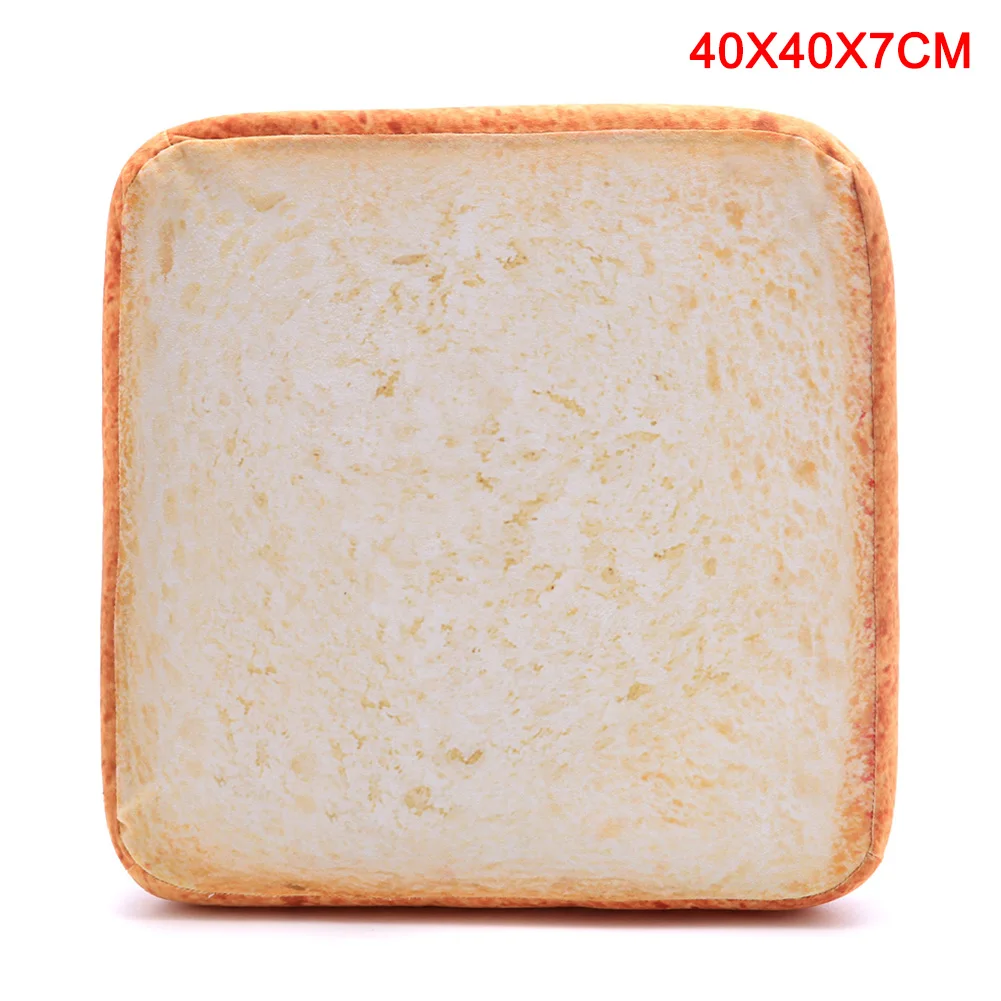40cmx40cmx7cm Хлеб кошки кровать хлеб для тостов ломтик стиль Коврики для домашних животных подушка мягкая теплая подушка для домашнего питомца для кошек собак E2S - Цвет: 40cmx40cmx7cm