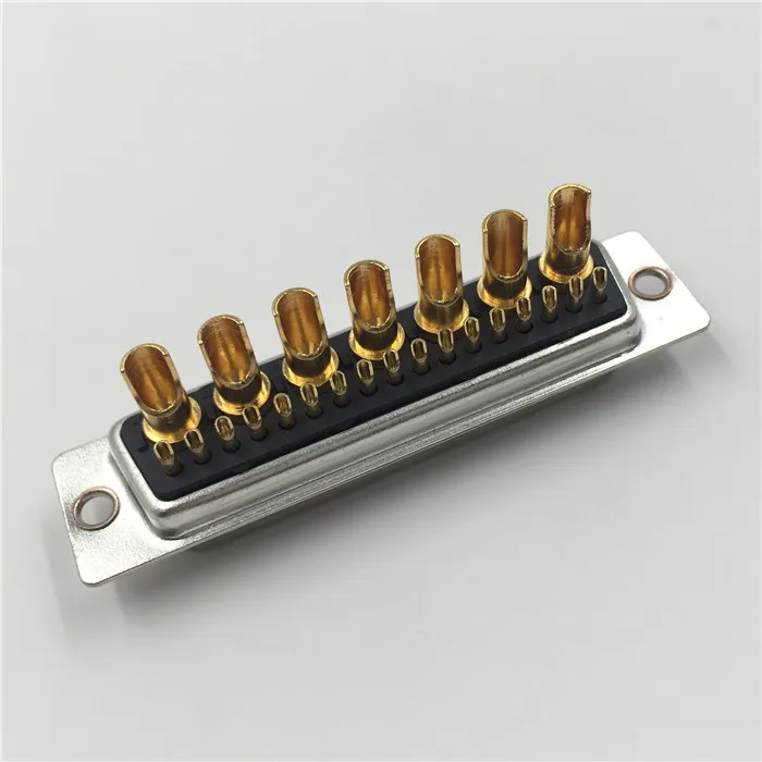 

Промышленная сварочная проволока Kehao D-SUB 24W7, Высоковольтная Женская головка, надежная фотоэлектрическая сварочная проволока 17 + 7, Высоковольтная Женская головка