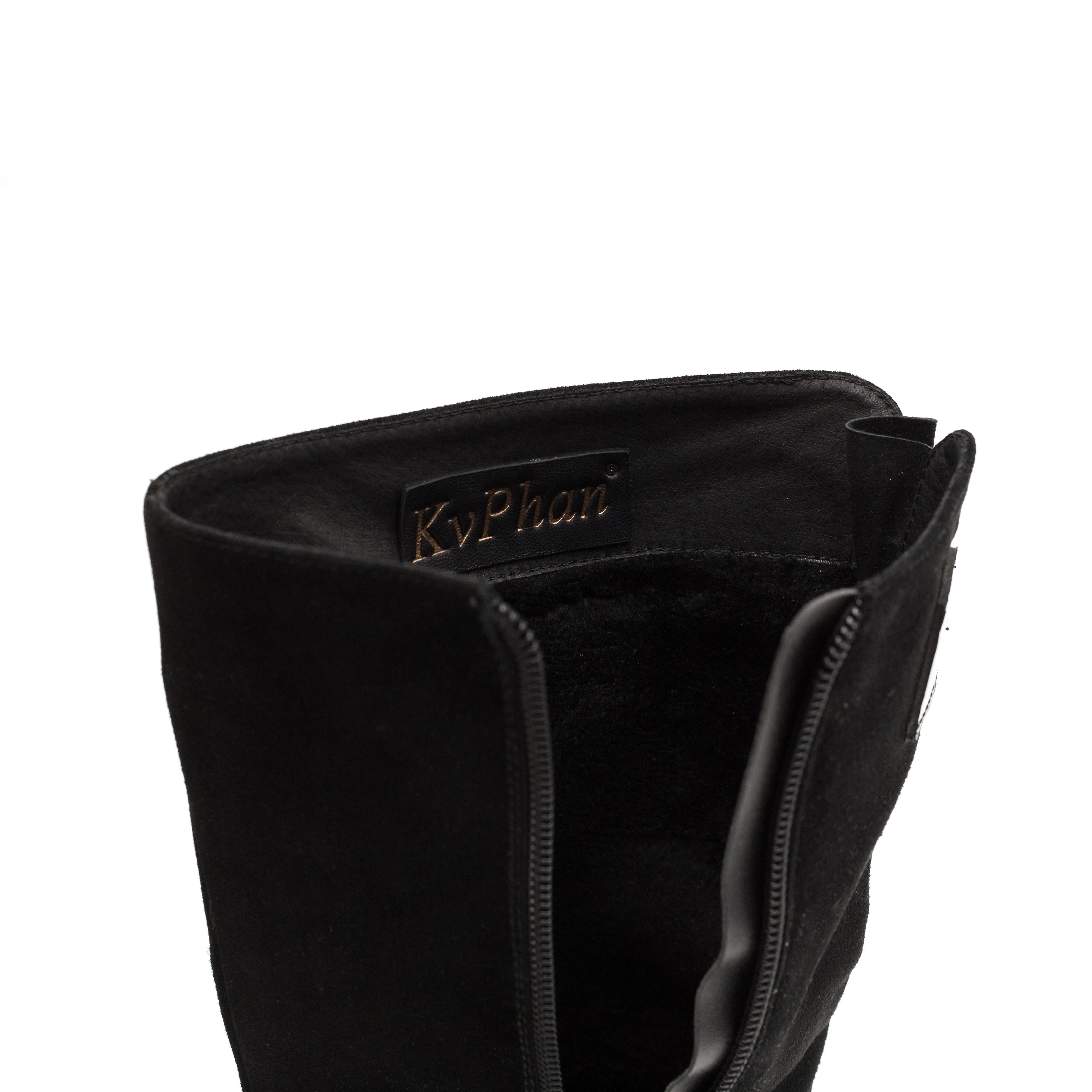 Kid Suede Boots Women Winter Shoes Mid-calf Wool Lined Boots Woman Genuine Leather Shoes Chelsea Warm ботинки женские зима