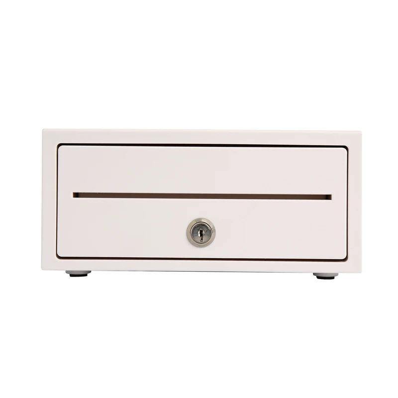 Hspos-pequena Gaveta de Dinheiro para Supermercado Suporte para a Interface Rj11 Bill Titulares Porta-moedas Removíveis Hs208 - Imagem 3