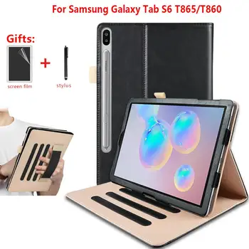 

Cover Case for 2019 Samsung Galaxy Tab S6 10.5 SM-T860 SM-T865 10.5\" Tablet folio case for Galaxy Tab S6 10.5 with hand grap