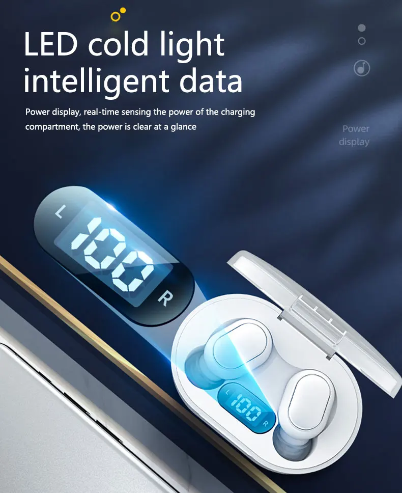 Caridite Hot Sale Wireless Bluetooth Earphone Waterproof Fitness Headphone Men Gift Neckband Wireless Bluetooth Magnetic Headset