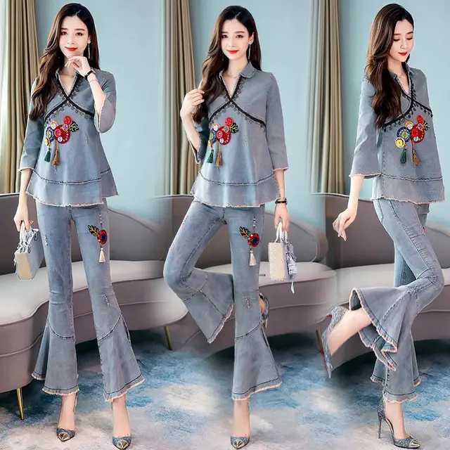 vintage jeans outfits