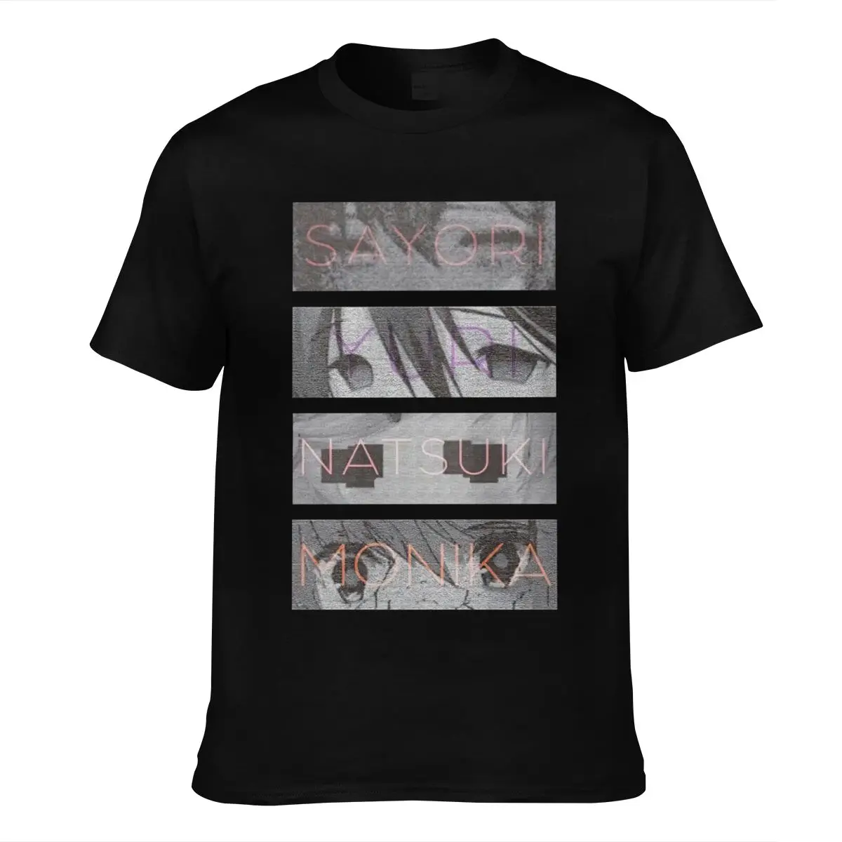 

Doki Doki Literature Club Ddlc Men'S Clothing T Shirt Tees Men Tops Tees 2018 Summer Fashion New Men'S T Shirt Fashion