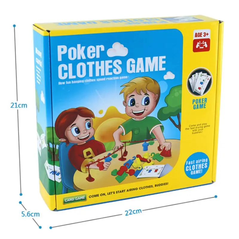 

Multiplayer Clothes Contest Play Early Education Toys Thinking Training Teaching
