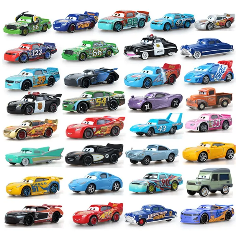 Los coches de los personajes de Cars 2