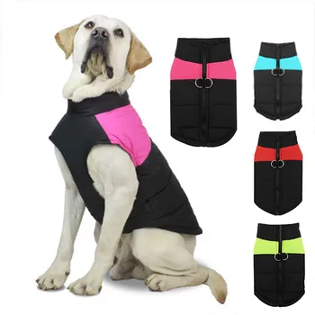 

Newly Winter Pet Dog Clothes Warm Waterproof Dog Coat Jacket Thicken Blue Purple Green Pink Down Small Dog Clothing BS