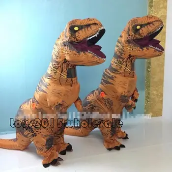 

NEW Cosplay New Inflatable Dinosaur Mascot Costume adult Blowup Dinosaur Cosplay dress Birthday Gifts Halloween