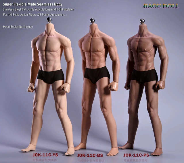 1/6 Jiaou Doll Jok-17a 30cm Detachable Foot Lean Slender Male Seamless  Flexible Body Action Figure Doll Model - Action Figures - AliExpress