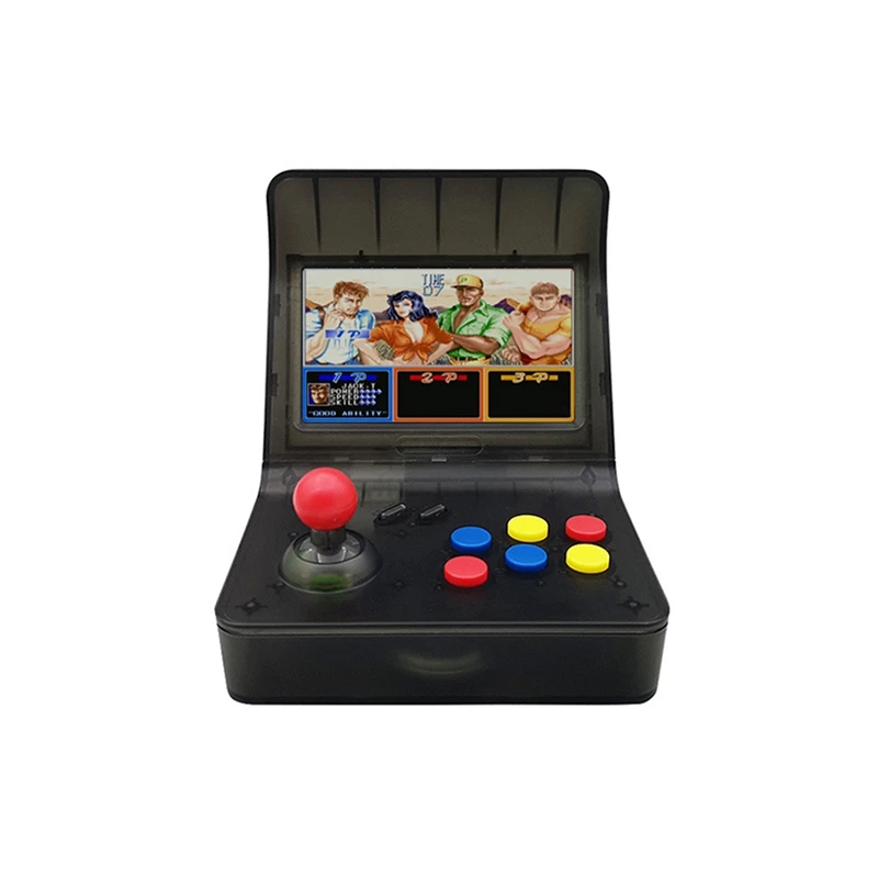 Powkiddy A8 Ретро аркадная консоль игровая машина встроенный 3000 классические игры геймпад управление AV Out 4,3 дюймовый экран