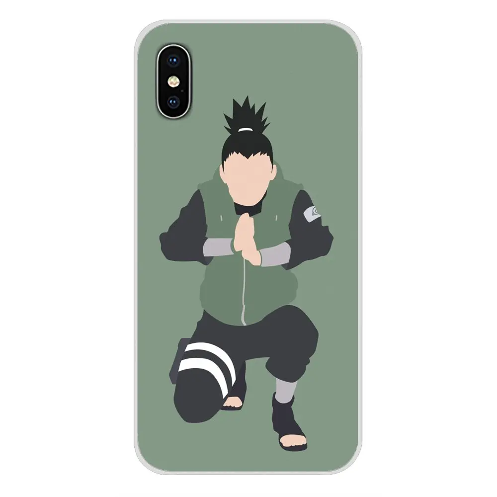 Наруто shippuden shikamaru прозрачное мягкое покрытие кожи для Apple IPhone X XR XS 11Pro MAX 4S 5s 5C SE 6S 7 8 Plus ipod touch 5 6