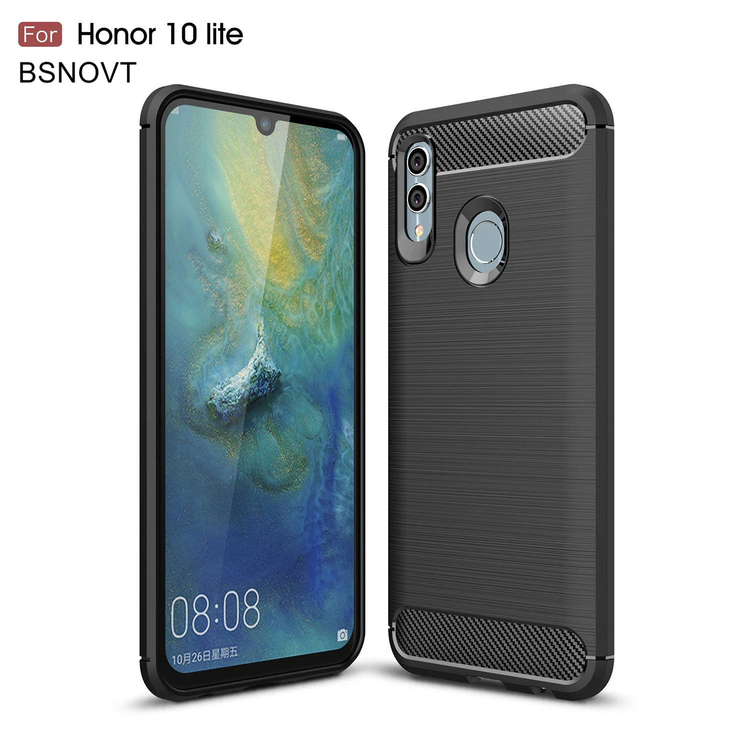 

For Huawei Honor 10 Lite Case Silicone Shockproof Anti-knock Case For Huawei Honor 10 Lite Cover For Huawei Honor 10 Lite BSNOVT
