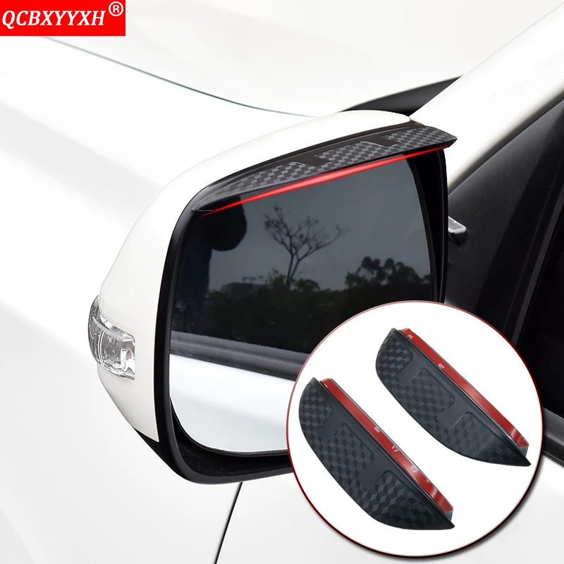 Car Styling Rearview Mirror Eyebrow Rain Gear Shield Anti rain Cover